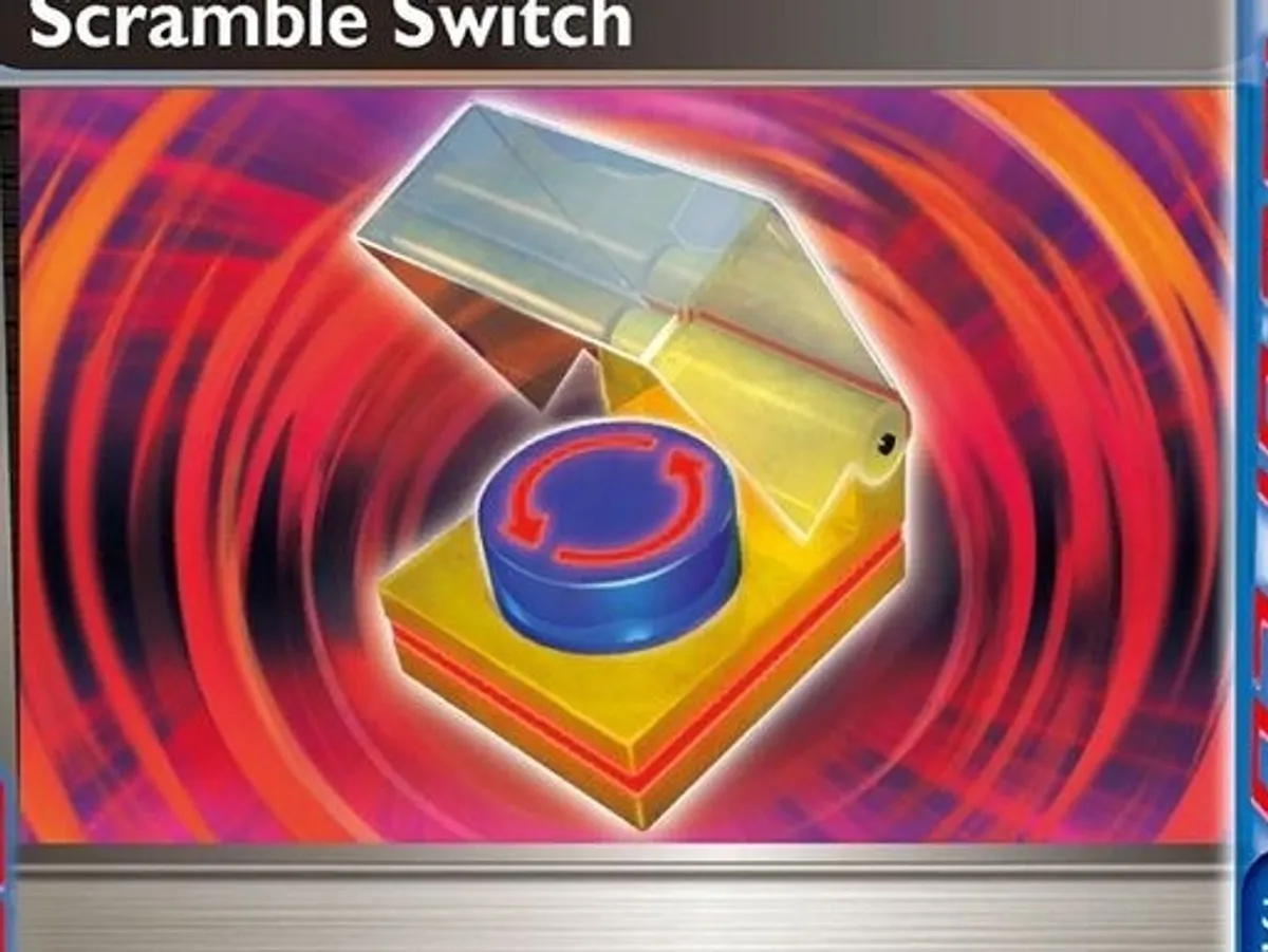 Scramble Switch Pokémon card art