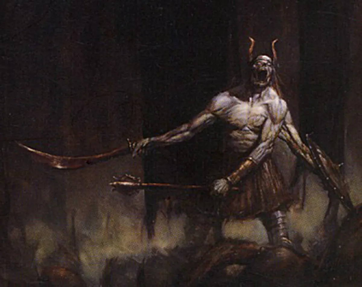 Embalmed Brawler Magic: the Gathering card art