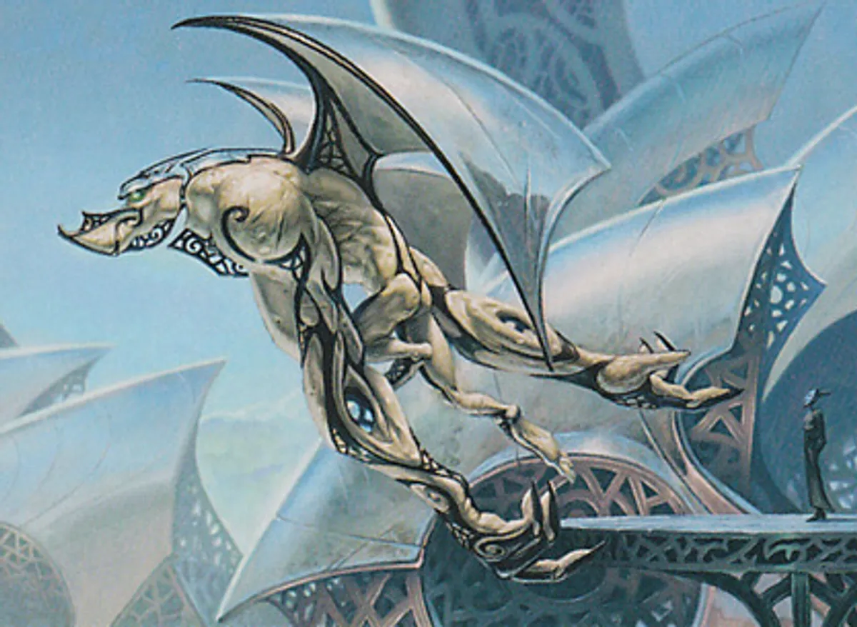 Tower Gargoyle Magic: the Gathering card art