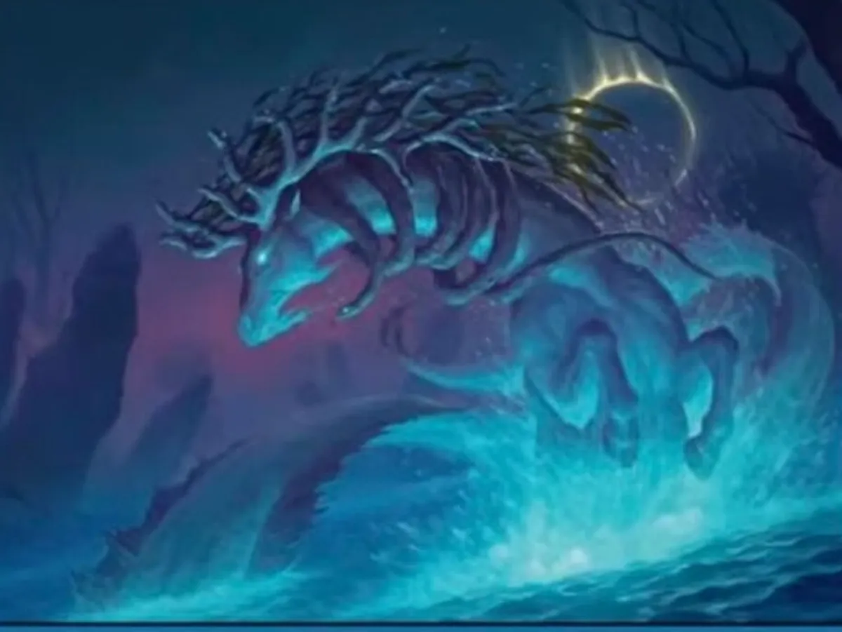 Loch Mare Magic: the Gathering card art