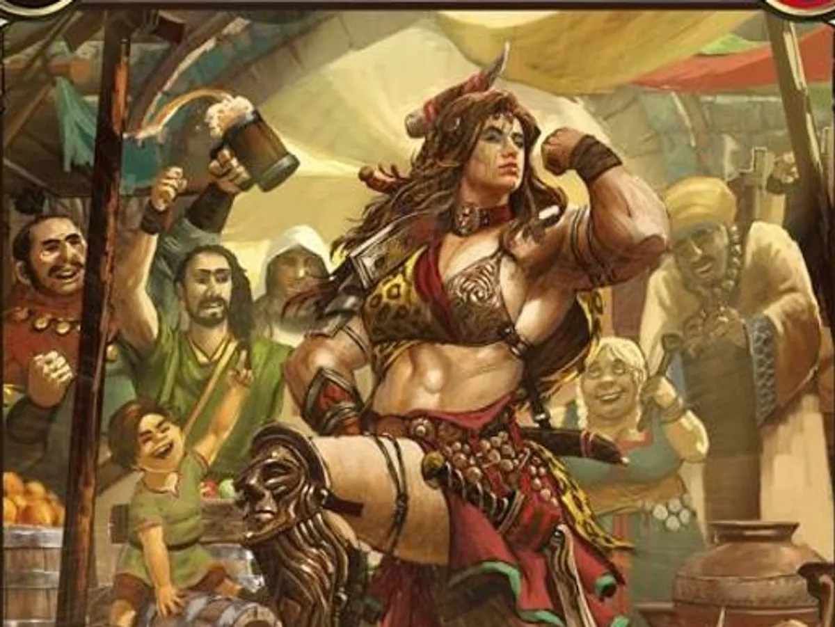 Performance Bonus (Red) - FAB202 Flesh & Blood card art