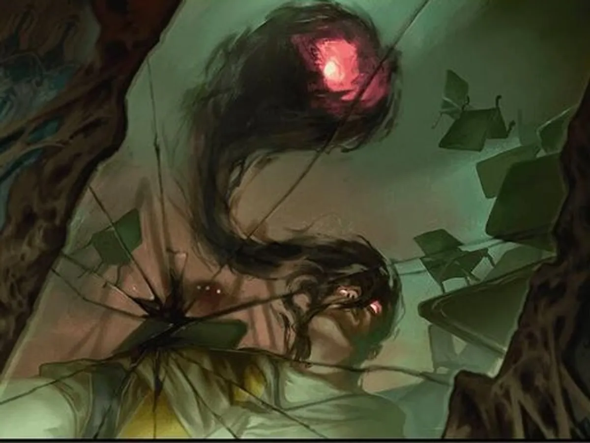 Withering Torment Magic: the Gathering card art