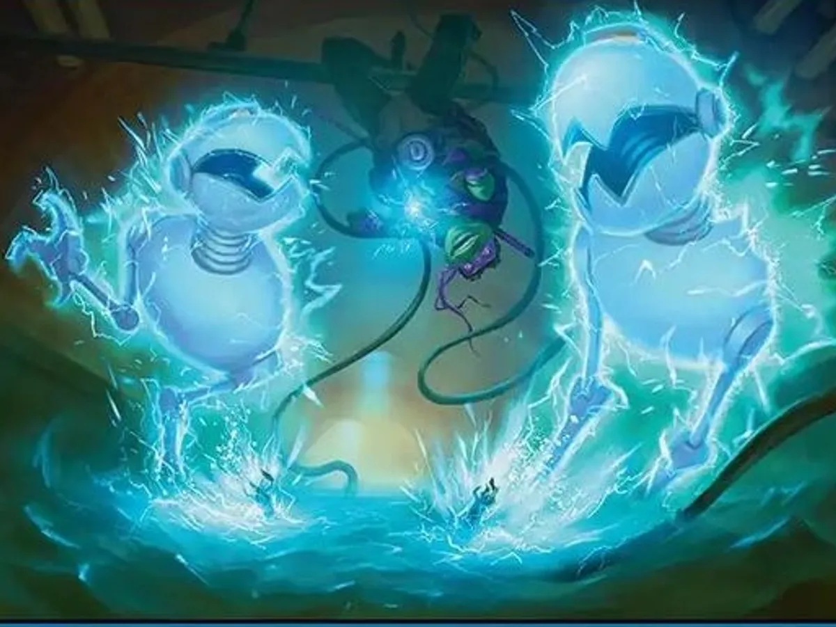 Donatello's Science Lesson Magic: the Gathering card art