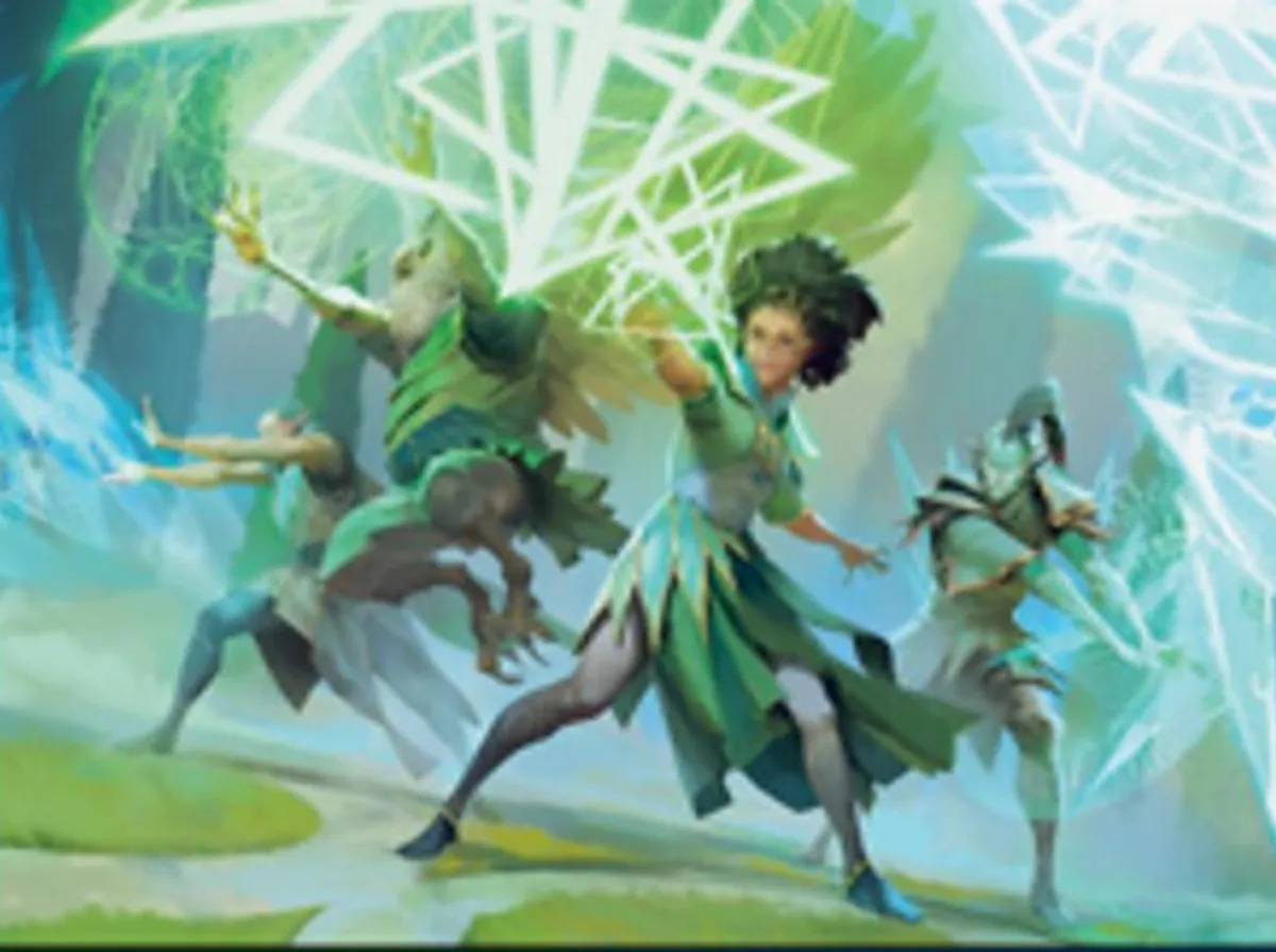 Quandrix Command Magic: the Gathering card art